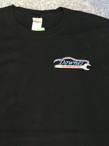 Downes Automotive LTD Tシャツ アメリカ　ビンテージ　レーシング　レース　ホットロッド　チカーノ　ストリート　スケート　古着