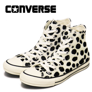 CONVERSE (コンバース) 31307820 オールスター ダルメシアンファー HI オフホワイト CV045 US4.5-23.5cm