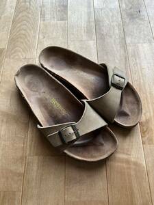 BIRKENSTOCK ビルケンシュトックMadrid マドリッド サイズ38(24.5cm) サンドベージュ