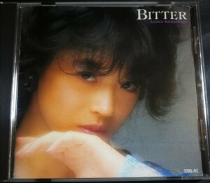 70年代～90年代専門CDショップ　中森明菜　 美品　BITTER AND SWEET　 2024 0422出品　匿名迅速発送 曲目画像掲載 送料無料