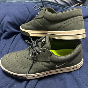 新品同様！NIKE ナイキ ルナ スウィングティップ キャンバス Lunar Swingtip スパイクレスゴルフシューズ27㎝軽量　防水　送料600円