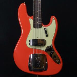 Fender Custom Shop 1963 Jazz Bass Journeyman Relic Aged Fiesta Red