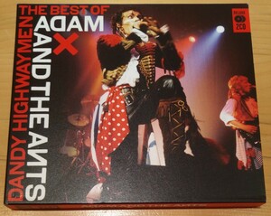 Adam And The Ants Dandy Highwaymen The Best Of 紙ケース付廃盤輸入盤2枚組中古CD アダム アンド ジ アンツ ベスト ant アント MCDLX072