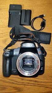 sony α550 body DSLR-A550　ソニー α550 ボディ