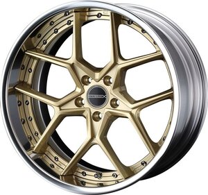 Weds マーベリック 1505 S 20インチ×8.5J 5-114.3 Rリム ウェッズ ホイール MAVERICK SMRI-GLD/WHT/HYPMTL-BLK 20x8.5J