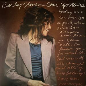 Carly Simon / Come Upstairs レコード P-10832W 日本盤