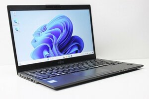 1円スタート ノートパソコン Windows11 ハイスペック 富士通 LIFEBOOK U939 第8世代 Core i7 メモリ16GB SSD256GB Windows10 カメラ 13.3