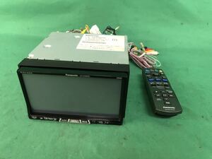 KA039 中古 パナソニック Panasonic カーナビ HDDナビ CN-HDS635D CD/DVD/MD 7V型 2DIN 地図データ 2006年 SDカードなし 動作保証