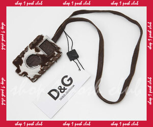 D&G＊ドルガバ【DP0083】カーフｘ毛＊ipodケース＊展示品