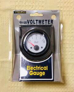 TAISCO GV-520 VOLTMETER Electrical Gauge 電圧計 ボルトメーター