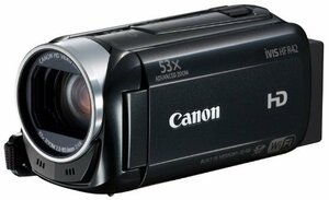 【中古 良品】 Canon デジタルビデオカメラ iVIS HF R42 光学32倍ズーム 内蔵32GBメモリー ブ　(shin