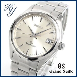 1円～ 3ヶ月保証付き 磨き済み 美品 本物 人気 Grand Seiko グランドセイコー SBGX005 9F62-0A10 シルバー メンズ 時計