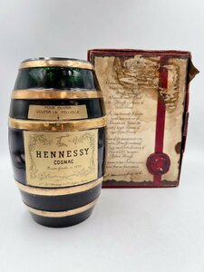 【未開栓】HENNESSY ヘネシー VSOP リザーブ 樽型ボトル コニャック ブランデー グリーンボトル 1786g 40% 古酒【AN034】