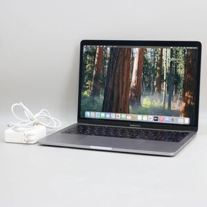 1円スタート Apple MacBook Pro 13インチ, 2019, Thunderbolt 3ポート x 4 (Core i5-8279U/メモリ16GB/SSD500GB/macOS 15)