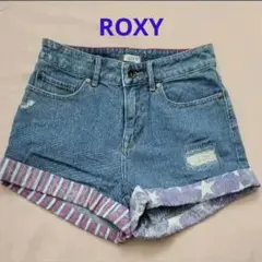 ROXY デニムショートパンツ　26インチ　 Sサイズ　キッズ160サイズ