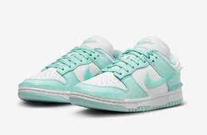 22㌢ 新品 ナイキ ダンク ロー ツイスト DZ2794-101 NIKE W DUNK LOW TWIST ウィメンズ 女性 レディース 箱なし 送料無料