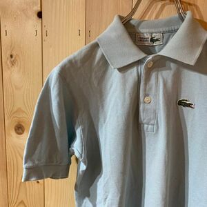 [KWT2556] LACOSTE ポロシャツ レディース スカイブルー ポス