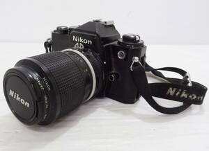 A0207 ニコン Nikon FEモデル 43~86mm 1:3.5 一眼レフ フィルムカメラ　現状渡し