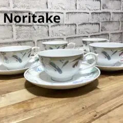 美品⭐️Noritake ノリタケ　カップ＆ソーサー5客