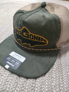 新品 未使用 patagonia パタゴニア メッシュキャップ オリーブ ベージュ キャップ フリーサイズ 帽子 Fly Catcher Hat 国内正規品