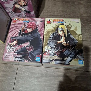 数4セットあり【未開封】NARUTO-ナルト- 疾風伝 VIBRATION STARS-SASORI ＆ DEIDARA-SPECIAL サソリ デイダラ フィギュア セット 3F