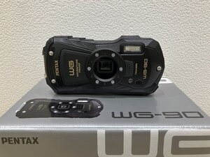 【I36721】PENTAX WG-90 ☆防じん防滴 耐衝撃 耐寒性能☆ デジタルカメラ 同梱不可商品