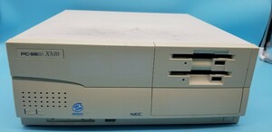 ジャンク NEC PC-9821 Xb10 / f フロッピードライブ無 通電確認のみ ジャンク ディスクトップ レトロPC パーソナルコンピューター