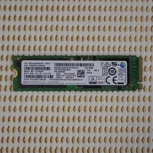 Samsung 256GB SSD (M.2 / 2280 / NVMe) 動作確認済み