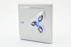 SHARP MD-ST770-S ポータブルMDプレーヤー シルバー(電池欠品)(2186751