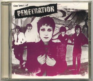 ペネトレイション【UK盤 CD】PENETRATION The Best Of Penetration | EMI Gold 7243 5 60762 2 8 (70s PUNK NEW WAVE