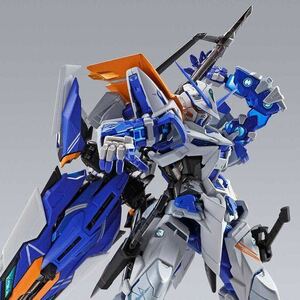 METAL BUILD ガンダムアストレイブルーフレーム セカンドリバイ ローエングリンランチャー スナイパーパック　伝票跡なし