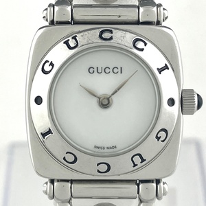 【ジャンク品】グッチ GUCCI グッチ 6400L ホースビット SS クォーツ レディース 腕時計 クォーツ 【中古】