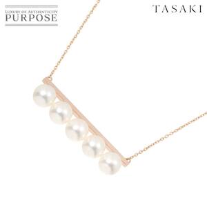 タサキ TASAKI バランス シグネチャー アコヤ真珠 8.6-8.5mm ネックレス 70cm K18 PG 750 パール Necklace【証明書付き】 90249215