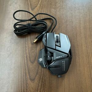 605p1327☆ MAD CATZ Rat 6+ ゲーミングマウス ブラック