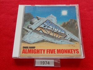 CD／SNAIL RAMP／ALMIGHTY FIVE MONKEYS／スネイル・ランプ／オールマイティー・ファイブ・モンキーズ／管1974