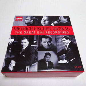 輸入/11CD-BOX「ディースカウ / EMI録音集（Dietrich Fischer-Dieskau - The Great EMI Recordings）」