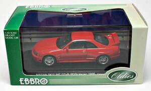 EBBRO エブロ 1/43 NISSAN SKYLINE GT-R (R33) Vspec 1996 RED(43585)