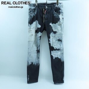 DSQUARED2/ディースクエアード 22AW Super Twinky Jean ダメージ加工 デニムパンツ S71LB1048 S30503/46 /060