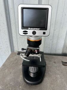 セレストロン LCDデジタル顕微鏡 デジタルカメラ マイクロスコープ II ブラックCelestron 44341 LCD Digital Microscope II 中古現状品