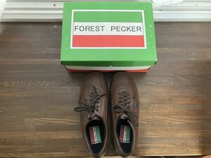 【日本全国 送料込】FOREST PECKER シューズ 24.0 EEEE ブラウン系 OS3370