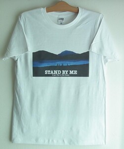 新品★スタンド・バイ・ミー★白半袖★スティーブン・キング★山★映画★stand by me★リバー・フェニックス