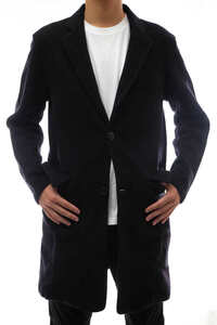 nonnative ノンネイティブ チェスターコート NN-J2605 OFFICER COAT C/W DOUBLE FACE SATIN