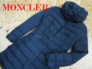 ★モンクレール MONCLER★レディース Flammette ロングダウンジャケット 襟フード内蔵 ダウンコート★R61222035C