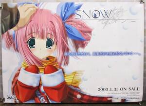 スノー SNOW アニメ 2003 ゲーム CD DVD ポスター B2★Z0423