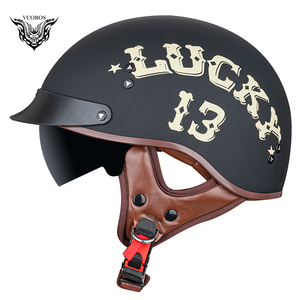 ハーフヘルメット 送料無料 半帽ヘルメット バイクヘルメット 半キャップ ヘルメット VCOROS-F02 E-XXL