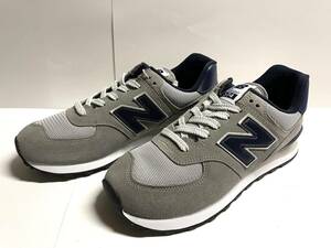 未使用 ニューバランス ML574BE2 D グレー 27cm new balance