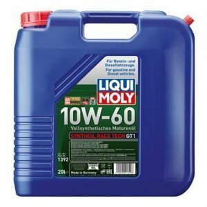 モータースポーツ対応オイルLIQUIMOLYリキモリシンゾイルレーステックGT1自動車エンジンオイル20L10W60SLCFガソリンディーゼル兼用オイル