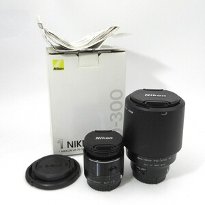 1円〜 Nikon ニコン 1 NIKKOR 70-300mm 1:4.5-5.6 VR/6.7-13mm 1:3.5-5.6 VR 望遠ズームレンズ 動作未確認 y130-3273250【Y商品】