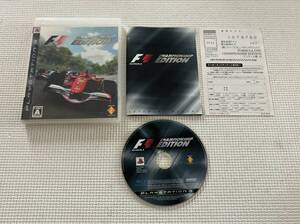 24-PS3-118　フォーミュラワン チャンピオンシップエディション Formula1 CHAMPIONSHIP EDITION　動作品　PS3　プレステ3