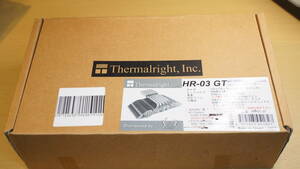 【表側1スロット厚・ヒートパイプ6本・GPU/VGAクーラー】 Thermalright HR-03 GT